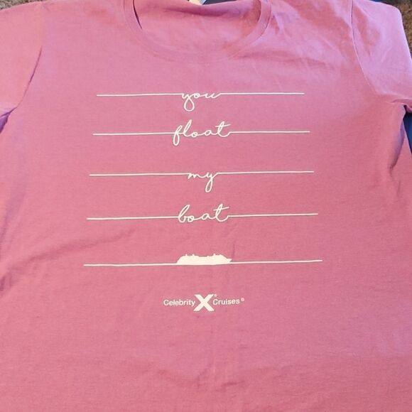 You Float My Boat Celebrity Cruise Tshirt - Picture 1 of 2